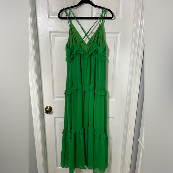 Flying Tomato Vibrant Green Strappy Maxi Dress - Picture 9 of 10